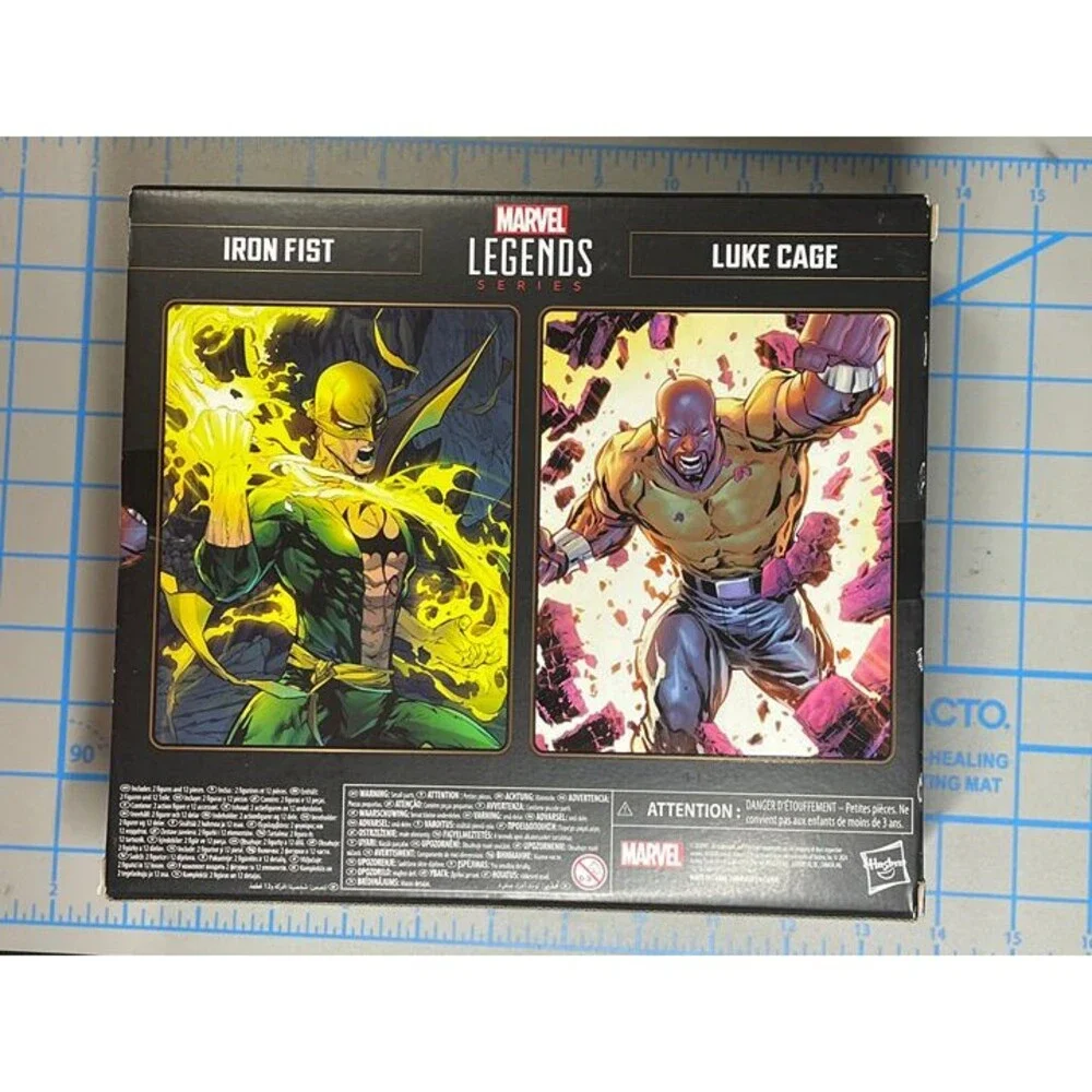 Marvel Legends Iron Fist Luke Cage Action Figure Celebrating 85 Years Defenders